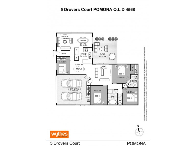 5 Drovers Court, Pomona QLD 4568 Floorplan
