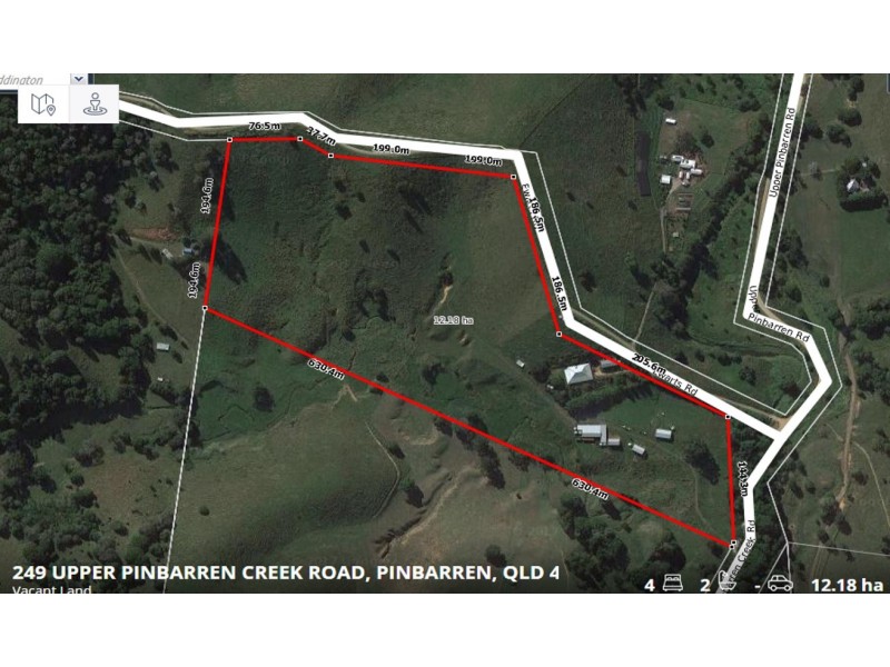 249 Upper Pinbarren Creek Road, Pinbarren QLD 4568