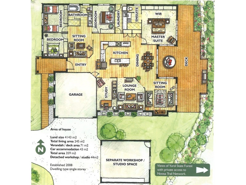 7 Crab Apple Court, Black Mountain QLD 4563 Floorplan