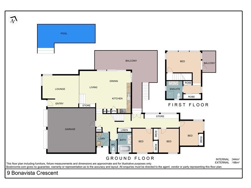 9 Bonavista Crescent, Doonan QLD 4562 Floorplan