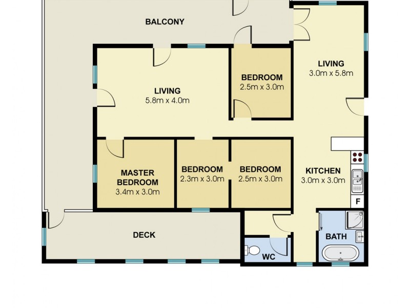 391 Traveston Road, Traveston QLD 4570 Floorplan