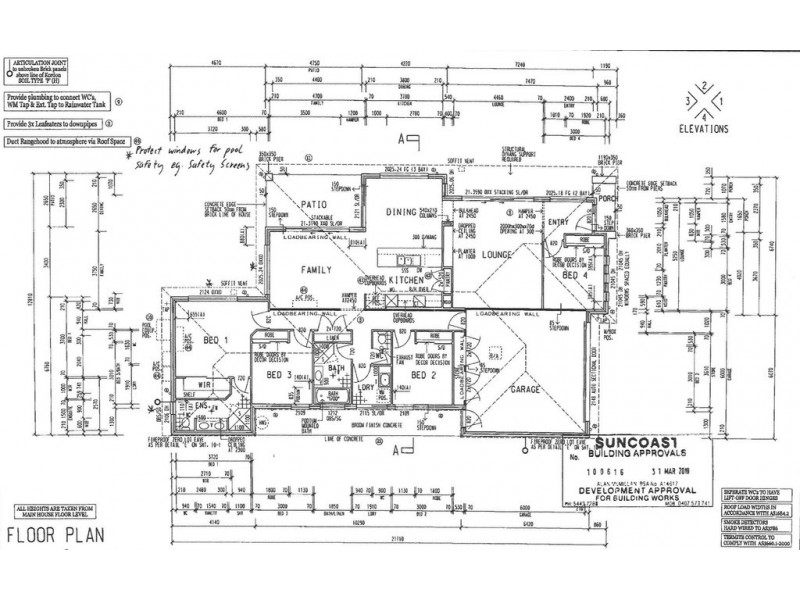 21 Gainsborough Crescent, Peregian Springs QLD 4573 Floorplan