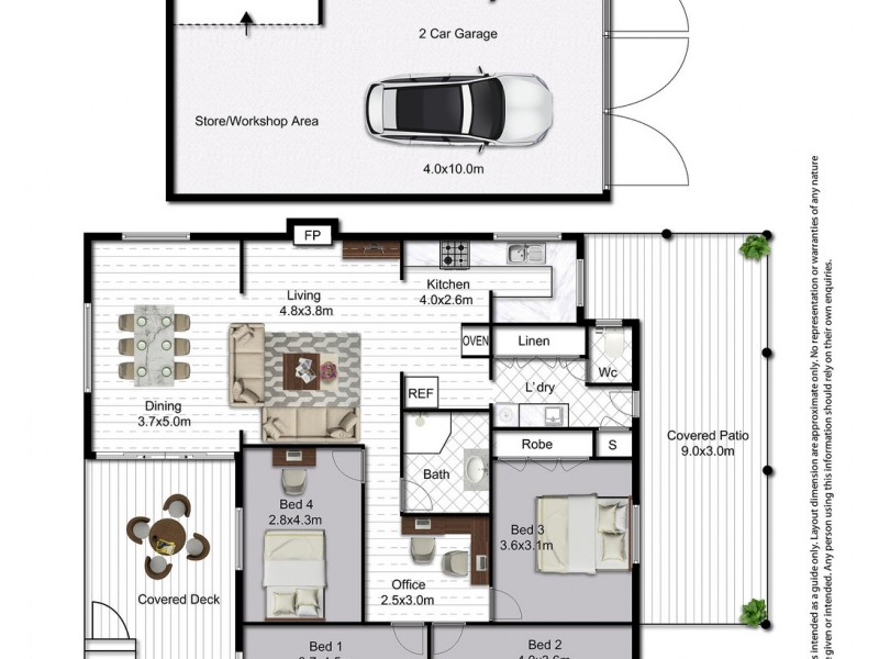 268 Eumundi Kenilworth Road, Eerwah Vale QLD 4562 Floorplan