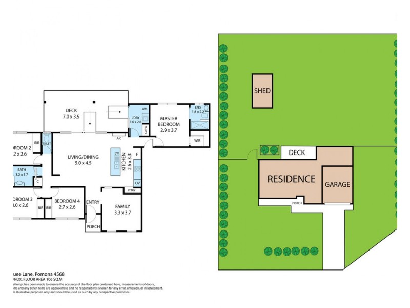 14 Marquee Lane, Pomona QLD 4568 Floorplan