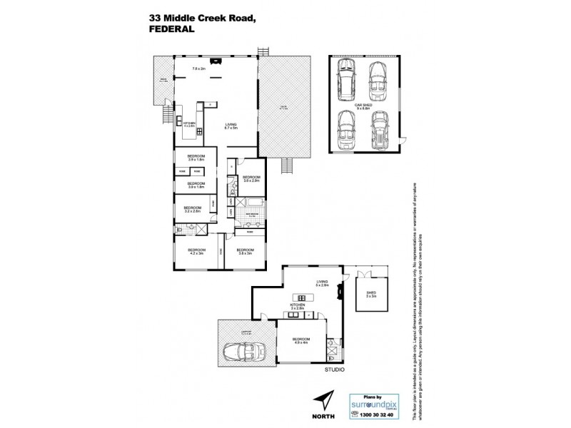 33 Middle Creek Road, Federal QLD 4568