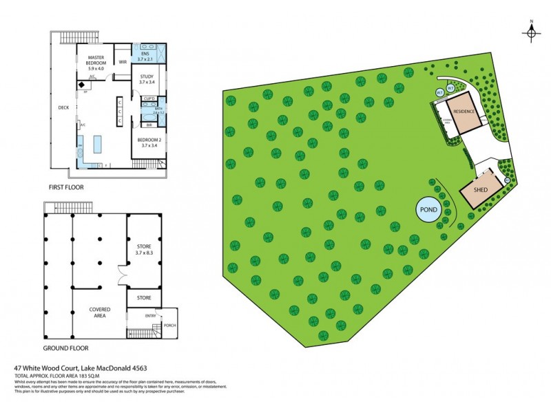 47 White Wood Court, Lake Macdonald QLD 4563 Floorplan