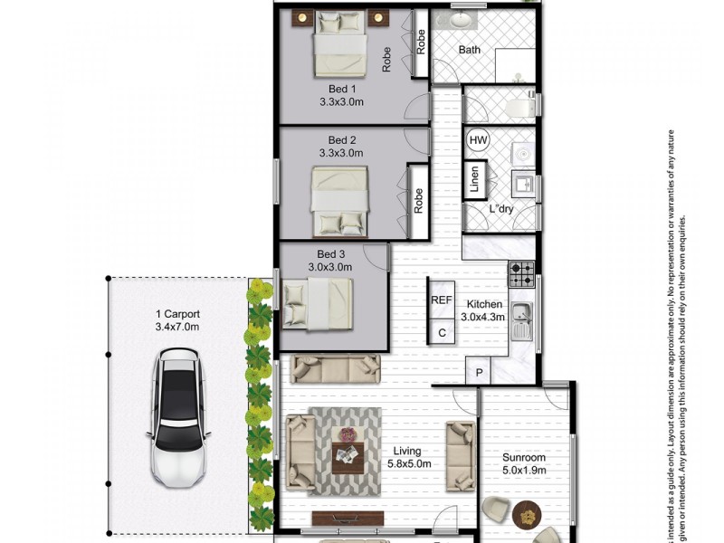 110 Maple Street, Cooroy QLD 4563 Floorplan