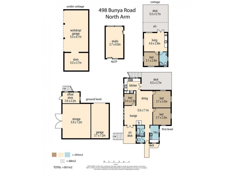 498 Bunya Road, North Arm QLD 4561 Floorplan