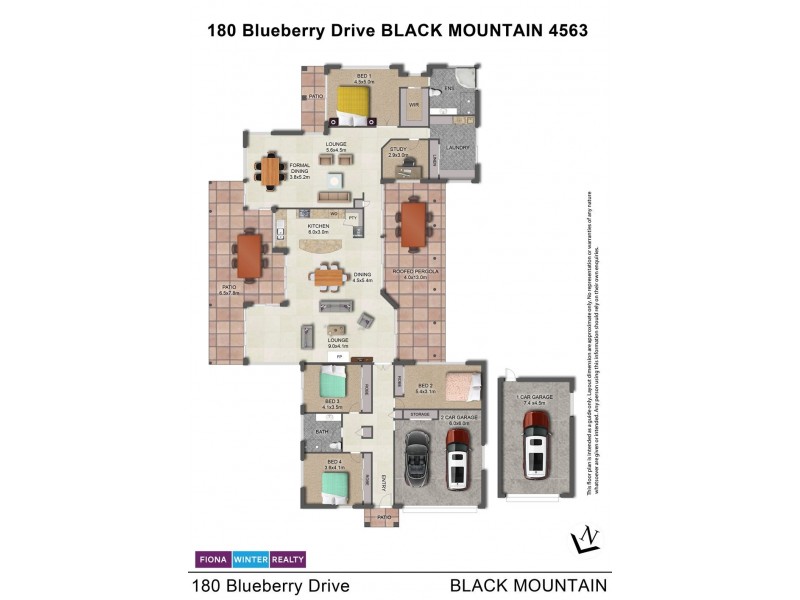 180 Blueberry Drive, Black Mountain QLD 4563 Floorplan