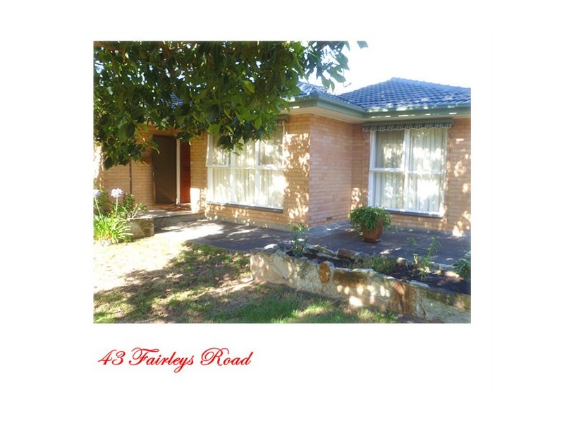 43 Fairleys Road, Rostrevor SA 5073