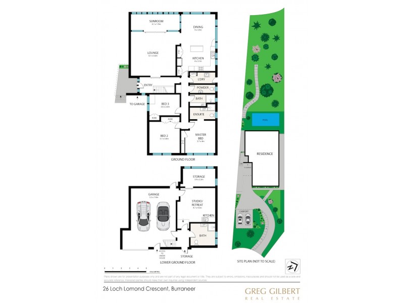 26 Loch Lomond Crescent, Burraneer NSW 2230 Floorplan