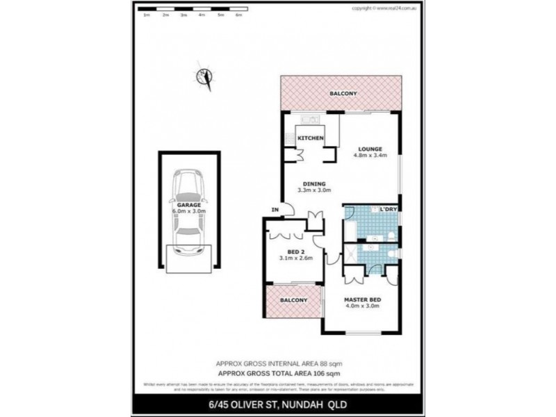 6/45 Oliver Street, Nundah QLD 4012 Floorplan