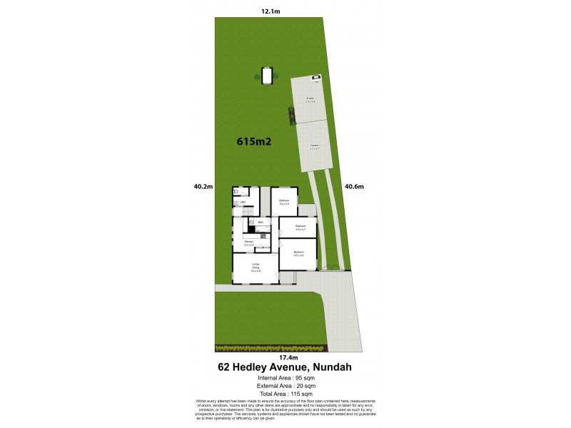 62 Hedley Avenue, Nundah QLD 4012 Floorplan