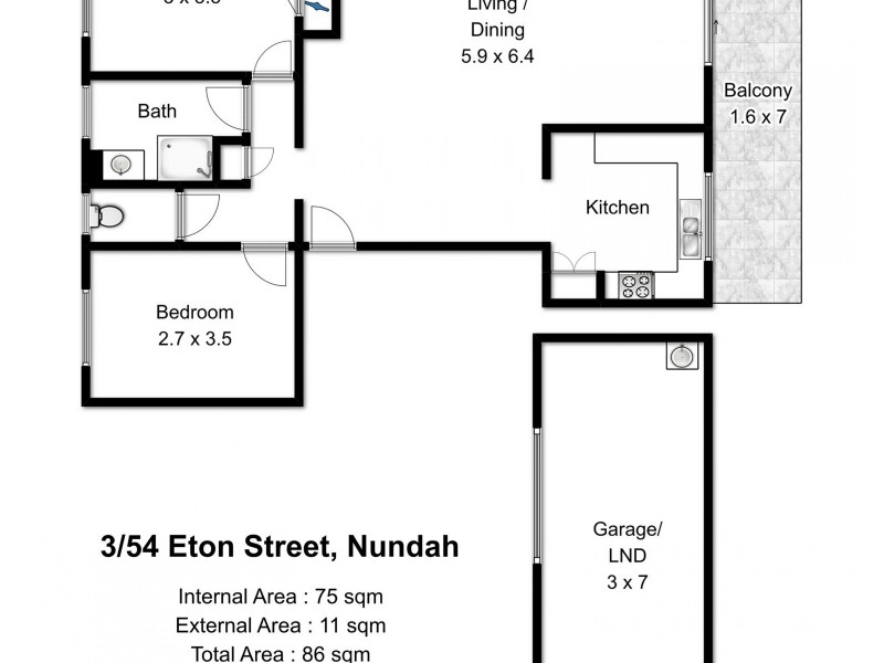 3/54 Eton Street, Nundah QLD 4012