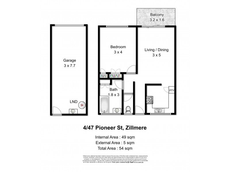 4/47 Pioneer Street, Zillmere QLD 4034 Floorplan
