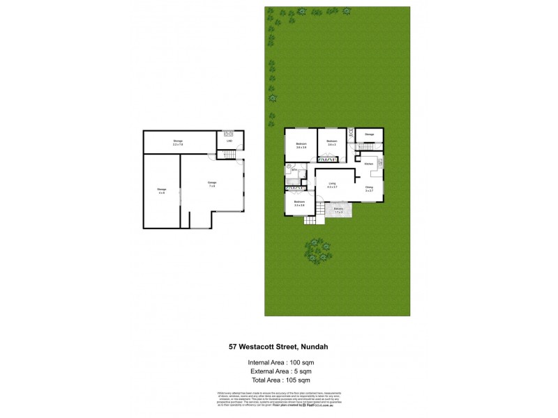 57 Westacott Street, Nundah QLD 4012 Floorplan