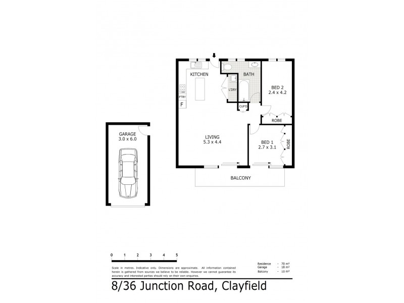 8/36 Junction Road, Clayfield QLD 4011 Floorplan