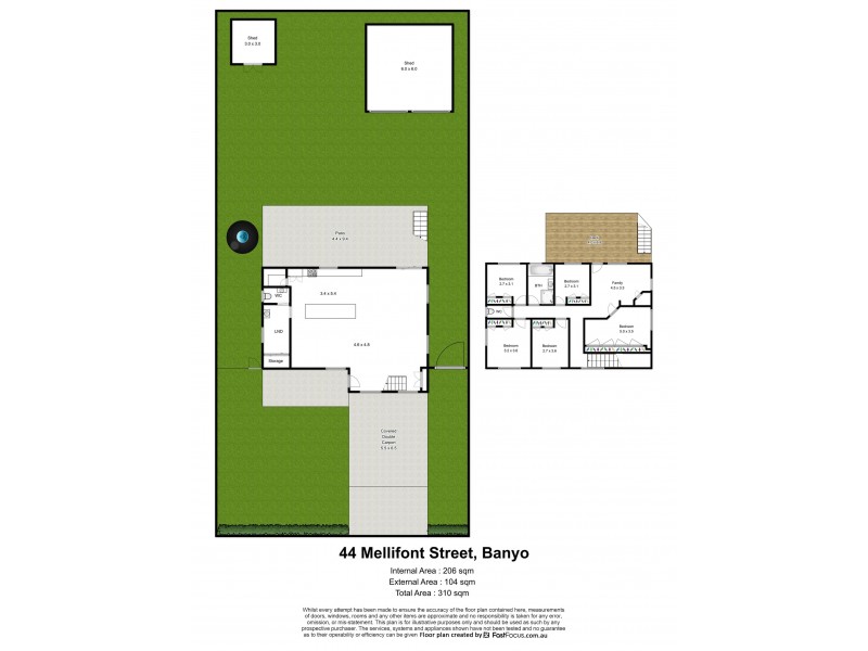 44 Mellifont Street, Banyo QLD 4014 Floorplan