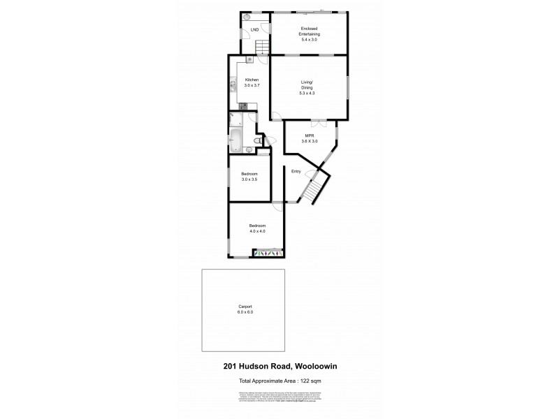 60 Lisson Grove, Wooloowin QLD 4030 Floorplan
