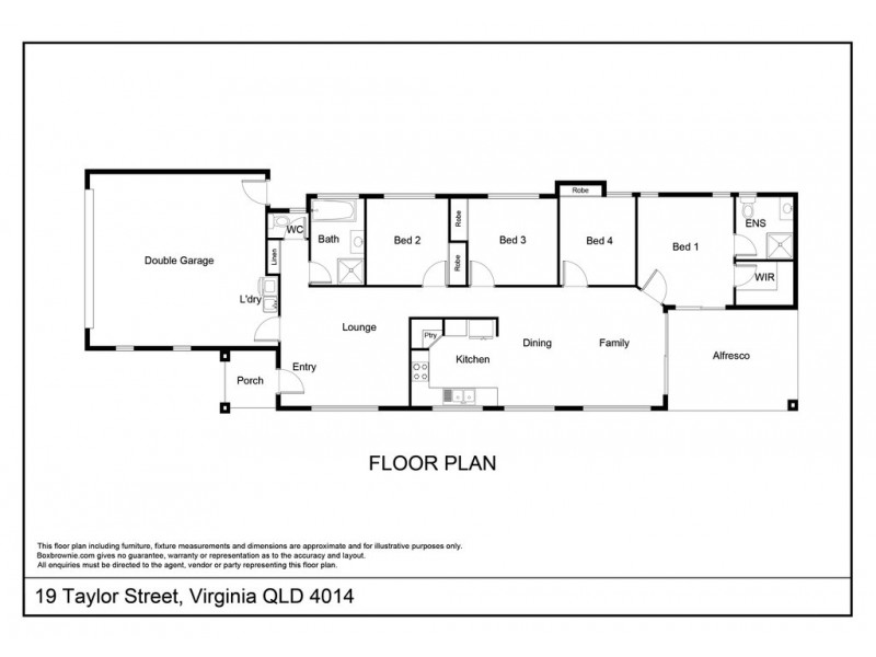 19 Taylor Street, Virginia QLD 4014 Floorplan