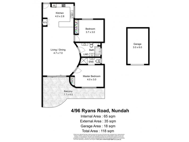 4/96 Ryans Road, Nundah QLD 4012 Floorplan