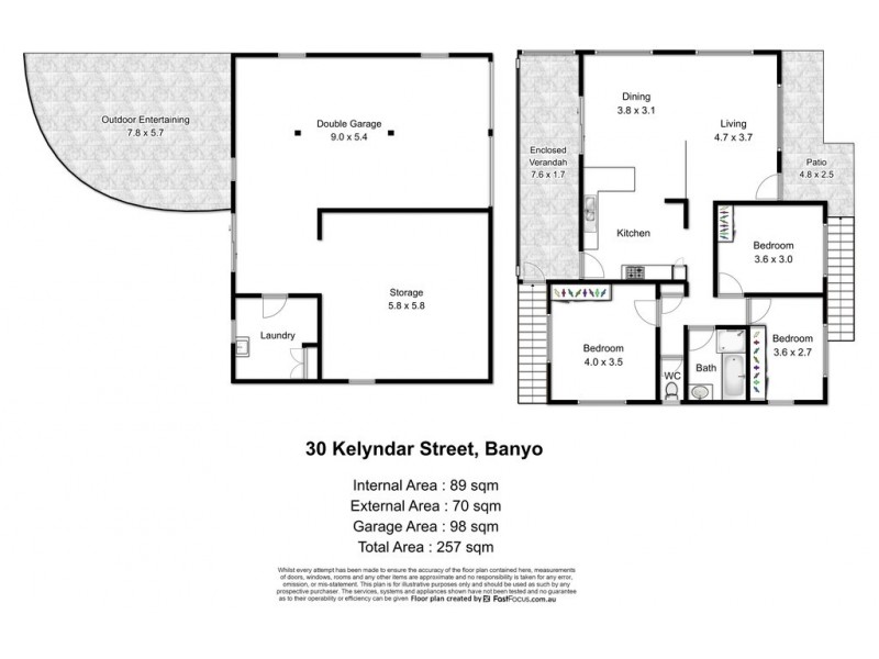 30 Kelyndar Street, Banyo QLD 4014 Floorplan