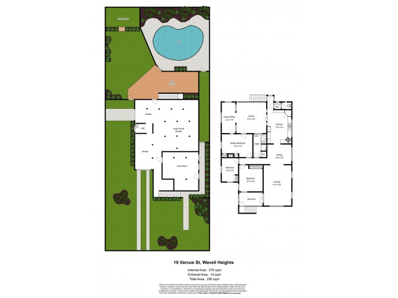 19 Varcoe Street, Wavell Heights QLD 4012 Floorplan