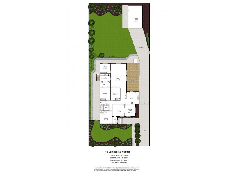 16 Lemnos Street, Nundah QLD 4012 Floorplan