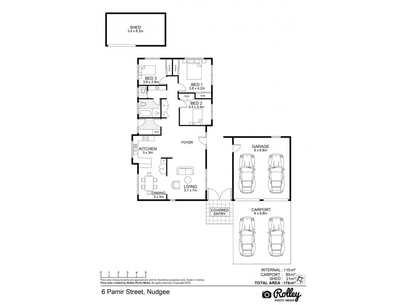 6 Pamir Street, Nudgee QLD 4014 Floorplan