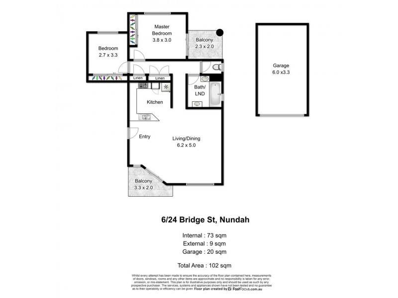 6/24 Bridge Street, Nundah QLD 4012 Floorplan