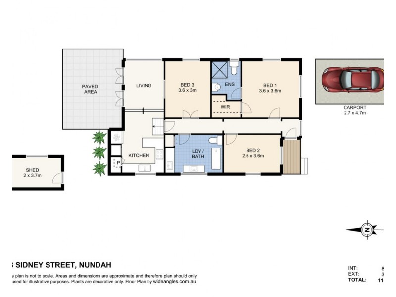 28 SIDNEY STREET, Nundah QLD 4012 Floorplan