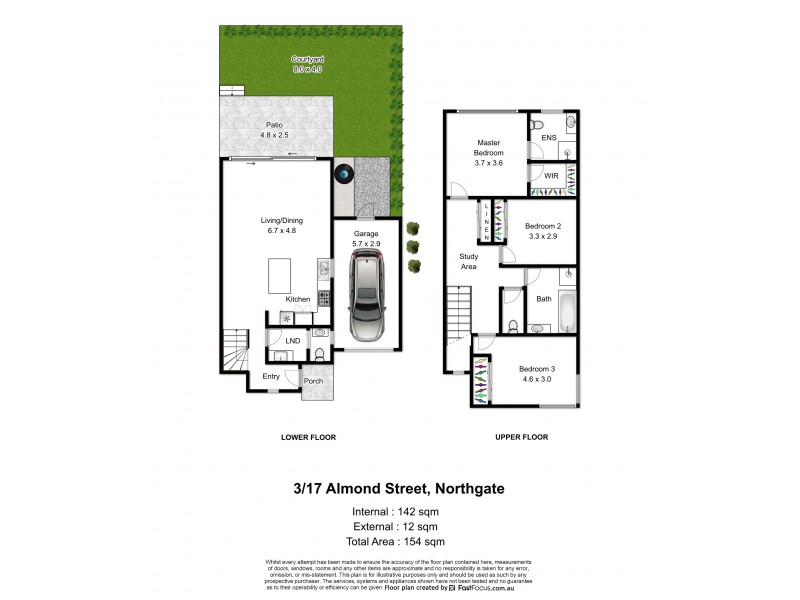 3/17 Almond Street, Northgate QLD 4013 Floorplan