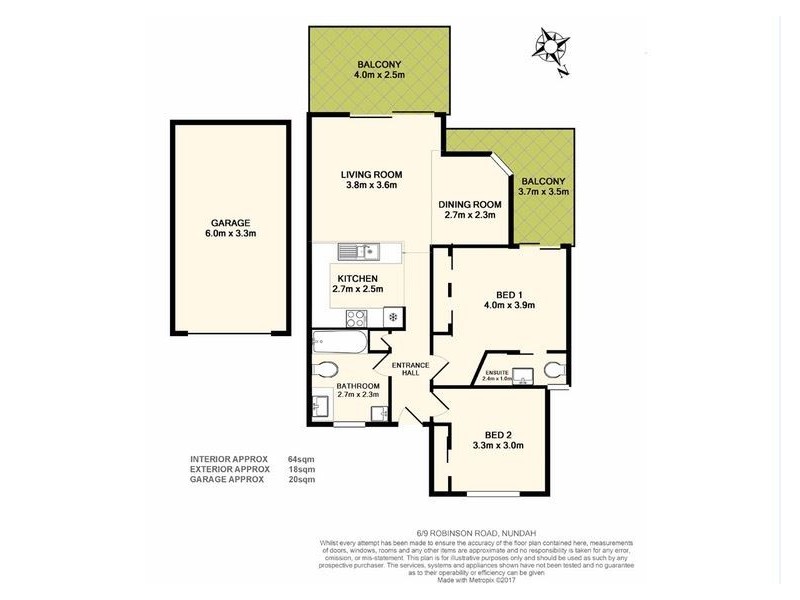 6/9 Robinson Road, Nundah QLD 4012 Floorplan