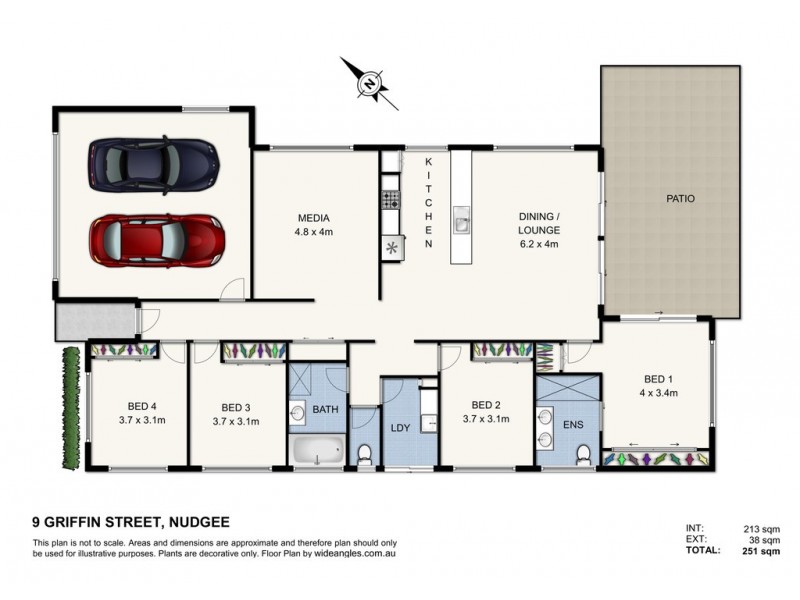 9 Griffin Place, Nudgee QLD 4014 Floorplan