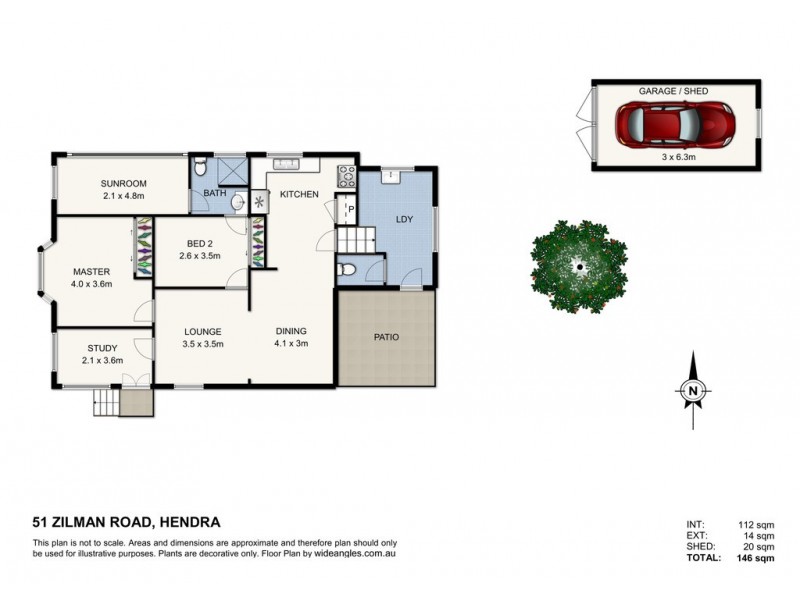 51 ZILLMAN ROAD, Hendra QLD 4011 Floorplan
