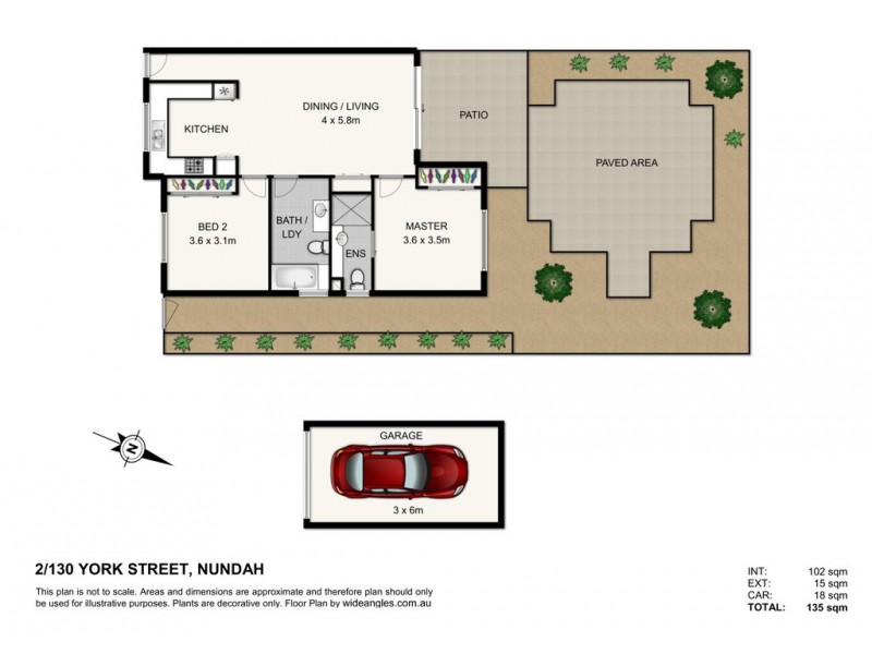 2/130 YORK STREET, Nundah QLD 4012 Floorplan