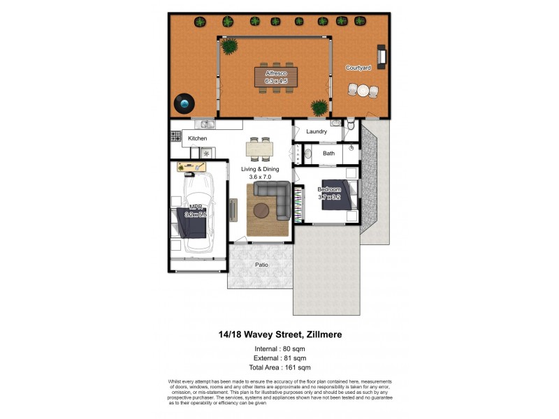 14/18 Wavey Street, Zillmere QLD 4034 Floorplan