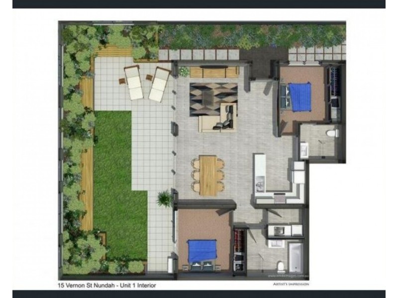 1/15 VERNON STREET, Nundah QLD 4012 Floorplan