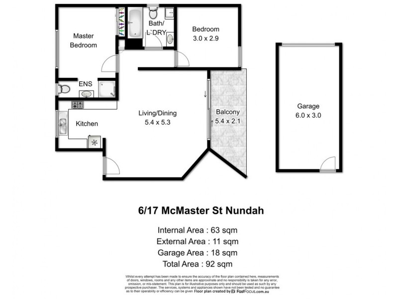 6/17 McMaster Street, Nundah QLD 4012 Floorplan