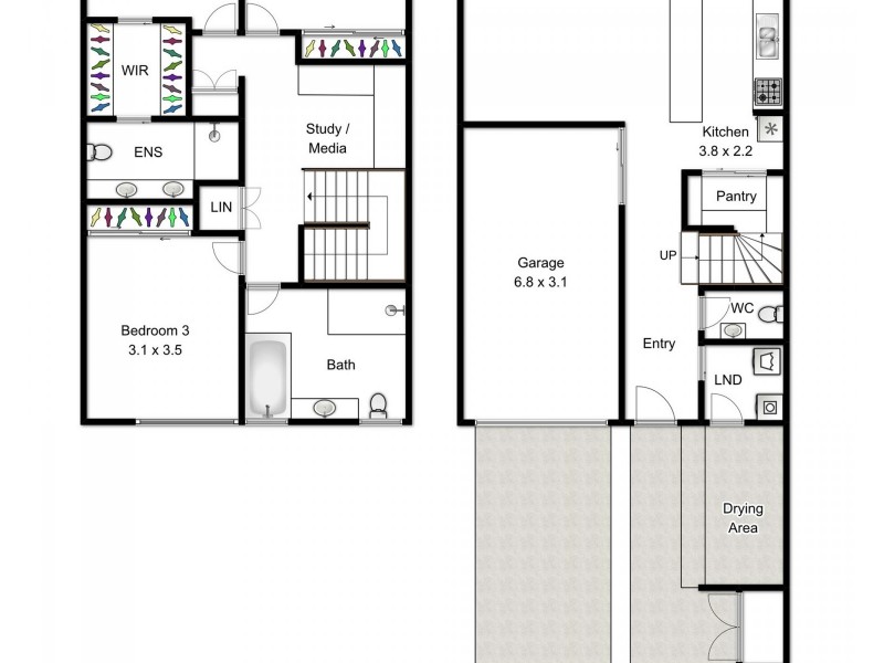 34/34 O’Doherty Circuit, Nudgee QLD 4014 Floorplan
