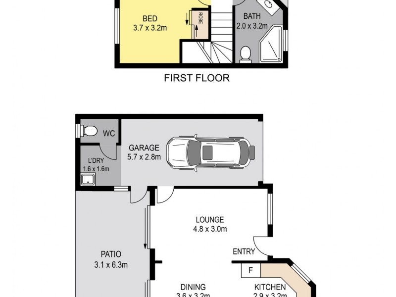 2/11 Duke Street, Nundah QLD 4012 Floorplan