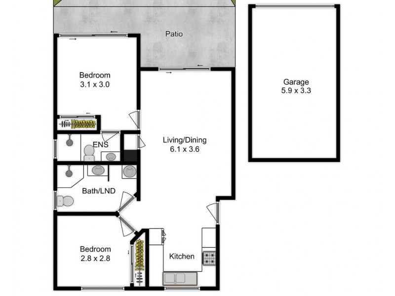 4/51 Hamson Terrace, Nundah QLD 4012 Floorplan