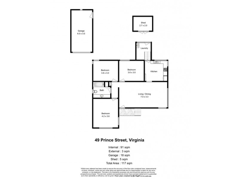 49 Prince Street, Virginia QLD 4014 Floorplan