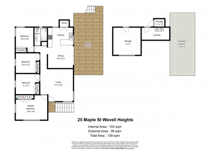 25 Maple Street, Wavell Heights QLD 4012 Floorplan