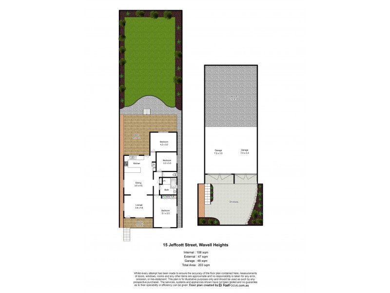 15 Jeffcott Street, Wavell Heights QLD 4012 Floorplan