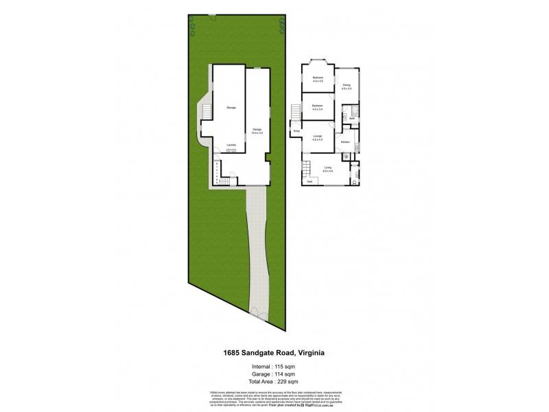 1685 Sandgate Road, Virginia QLD 4014 Floorplan