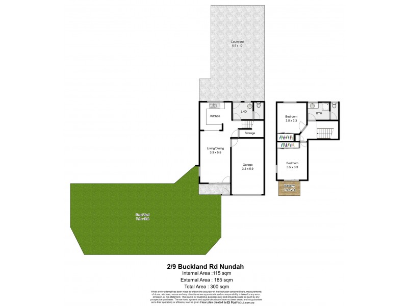 2/9 Buckland Road, Nundah QLD 4012 Floorplan
