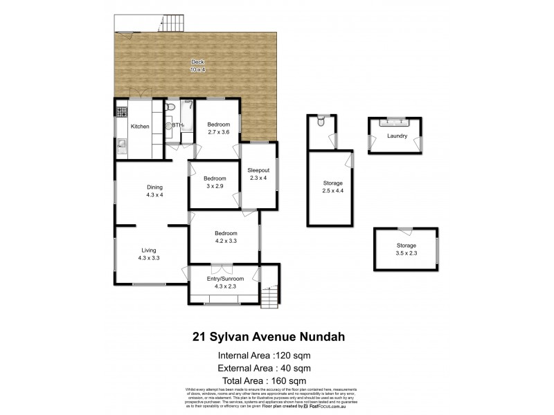 21 Sylvan Avenue, Nundah QLD 4012 Floorplan