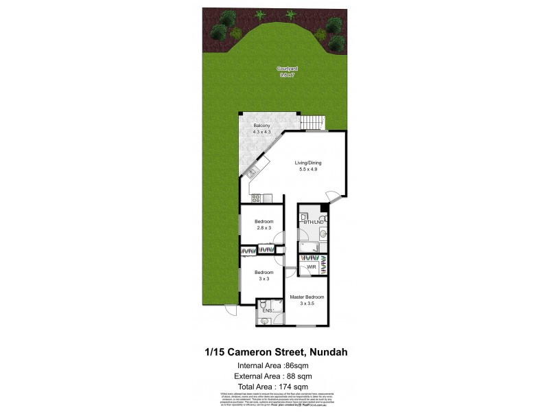 1/15 Cameron Street, Nundah QLD 4012 Floorplan