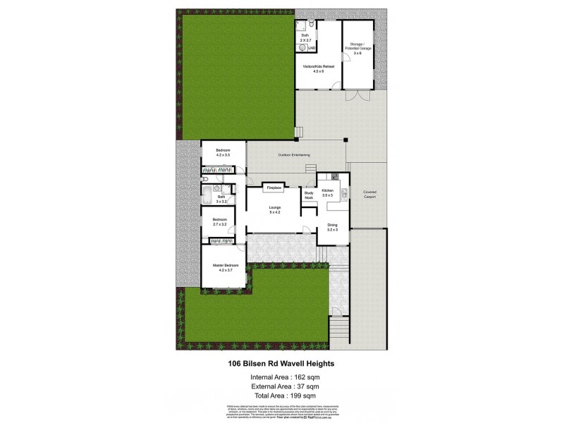 106 Bilsen Road, Wavell Heights QLD 4012 Floorplan